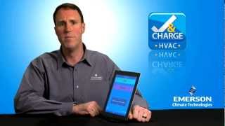 HVAC Check amp Charge™ Mobile App Demonstration [upl. by Ehcram]