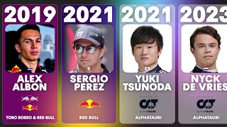 All Red Bull Formula One Drivers In The History [upl. by Silverts]