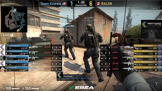 Kinesis vs RAIJIN  ESEA Advanced Season 33 [upl. by Adiesirb907]