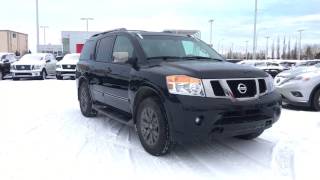 2015 Nissan Armada Platinum Reserve SUV  Indepth Walk Around  Grande Prairie Nissan [upl. by Nnahoj]