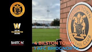 BilstonTownFC 4  1 AFC Bridgnorth [upl. by Yruy]