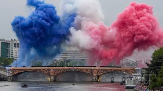 Top moments from Paris 2024 Olympics Opening Ceremony [upl. by Jehu741]