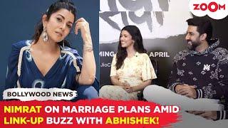 Nimrat Kaur OPENS UP on her Marriage Plans amidst LINKUP rumours with Abhishek Bachchan [upl. by Brodie591]