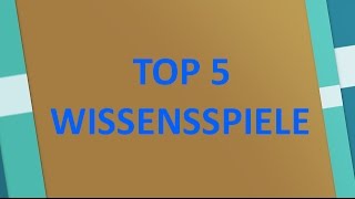 Top 5 WissensQuizBrettspiele [upl. by Sillig]