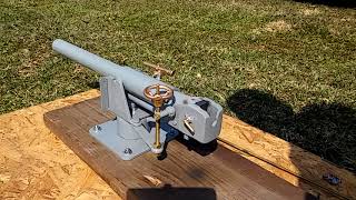 Firing The Breech Loading Naval Gun [upl. by Flip]