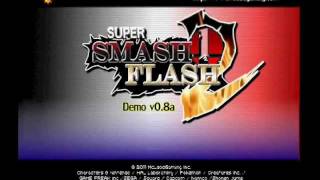 Super Smash Flash 2 v08a Introduction [upl. by Ennadroj]