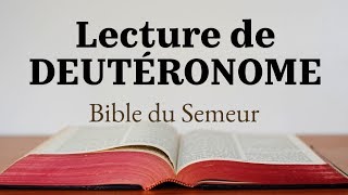 DEUTÉRONOME Bible du Semeur [upl. by Nylodnarb]