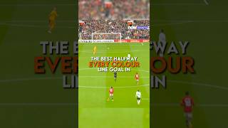 The best halfway line goal in every colour [upl. by Harwill545]