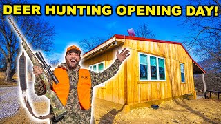 Deer Hunting OPENING DAY at My RANCH Buck Down  Catch Clean Cook [upl. by Voorhis]