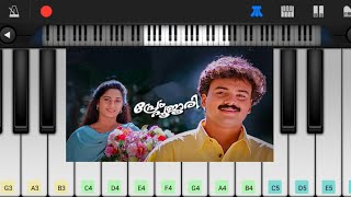 Manthalirin Pattu Chuttiya  Piano Tutorial  Prem Poojari [upl. by Ellebanna]