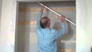 How To Install Closet Shelves [upl. by Lennard]