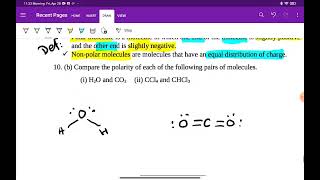 grade 12 Chemistry ch 1 ex 910 [upl. by Vincenz]