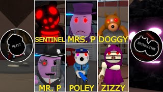 How to get ALL SECRET SKINS in PIGGY BOOK 2 BUT ITS 100 PLAYERS  Roblox [upl. by Neuburger616]