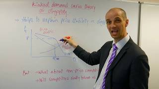 Kinked Demand Curve theory of Oligopoly [upl. by Atreb]