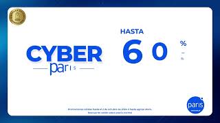 ¡Miles de productos con hasta 60 dcto Cyber Paris [upl. by Etteluap]