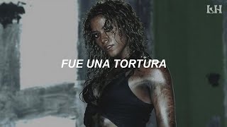 Shakira  La Tortura ft Alejandro Sanz Letra [upl. by Leander89]