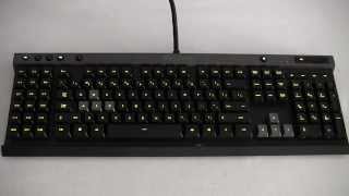 Corsair Raptor K50 Gaming Keyboard Unboxing amp Overview [upl. by Amato884]