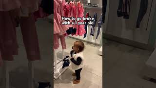 How to go broke at truworths with a one year old TruworthsYT might need your help babygirl [upl. by Asirrak]