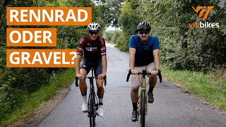 Gravel vs Rennrad  Was ist der Unterschied 😮🚴‍♀️ Für wen ist was [upl. by Dimah]