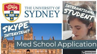 Canadian Application to USyd for Medicine [upl. by Ennirok]