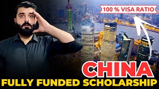 Fully Funded Scholarships in China  100 Visa Ratio  Chinese Government Scholarship CSC [upl. by Caasi]