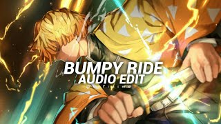 bumpy ride  mohombi edit audio [upl. by Oijimer780]