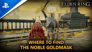 ELDEN RING  Where To Find The Noble Goldmask For Brother Corhyn Guide [upl. by Aerbas]