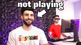 I Hired a Fortnite Pro to Secretly TROLL Nick Eh 30 [upl. by Aihsoj]