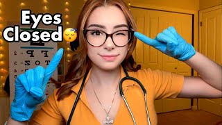 ASMR Nurse Exam but EYES CLOSED 👀 Medical ASMR for Sleep 🩺 Follow my Instructions [upl. by Guenzi105]