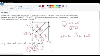 AMC 10B 2020 Problem 21  AMC 12B 2020 Problem 18 [upl. by Joann]