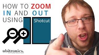 How to Zoom In and Out of Video Clips in Shotcut [upl. by Chadburn]