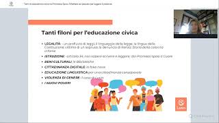 Webinar  Temi di educazione civica nei Promessi Sposi Riflettere sul passato per leggere il prese [upl. by Lehsreh]