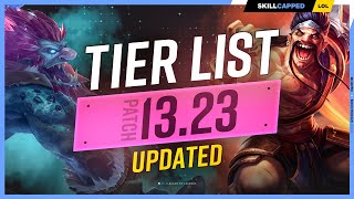 NEW UPDATED TIER LIST for PATCH 1323  League of Legends [upl. by Birch]