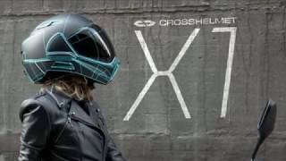 Usefull Borderless Kickstarts CrossHelmet X1 Smart Helmet [upl. by Lanti]