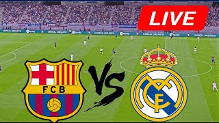 🔴LIVE Real Madrid vs Barcelona  International  Club Friendlies  Match live now [upl. by Ankeny]