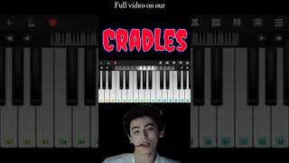 Cradles Piano Tutorial  cradles cradlespiano [upl. by Joann342]