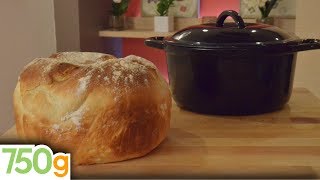 Recette du Pain en cocotte  750g [upl. by Kraul587]