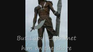 Philippines History Yoyoy Villame  Magellan Lyrics [upl. by Goren]