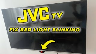 Fix Your JVC TV with Red Light Flashing Wont Turn ON [upl. by Airelav303]