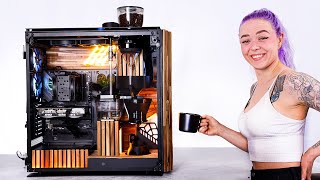 I Built a PC that Makes Coffee [upl. by Simsar928]