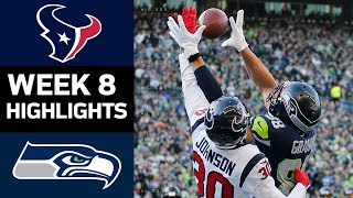 Texans vs Seahawks  NFL Week 8 Game Highlights [upl. by Elleunamme384]