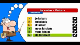 La conjugaison du verbe Faire  Indicatif Imparfait [upl. by Geaghan]