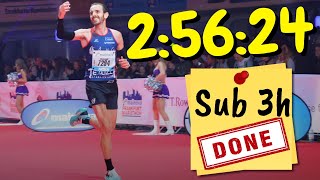 HO CORSO LA MARATONA SOTTO LE 3H  Frankfurt Marathon [upl. by Akeihsat]