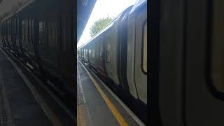 S8 Stock Leaving Dagenham Heathway train trainspotting londonundergroundtransport s8stock [upl. by Inamik]