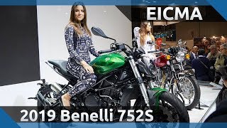 2019 Benelli 752s  2018 EICMA [upl. by Mcnamee]