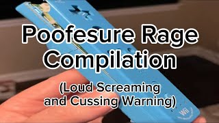 Poofesure Rage Compilation Loud Screaming and Cussing Warning [upl. by Arv]