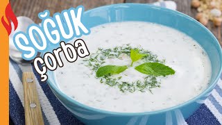 Soğuk Ayran Çorbası Tarifi  Nasıl Yapılır [upl. by Alat]