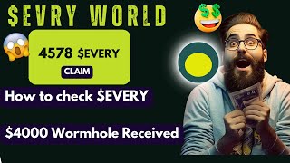 EVERY World Tokens Claim Checker Update  4000 Wormhole Airdrop [upl. by Anoyk]