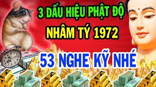 NHÂM TÝ Sống Khôn Biết 3 DẤU HIỆU PHẬT ĐỘ Này 2024 Vượt Qua Tử Nạn Tuổi 53 GIÀU SANG HƯNG VƯỢNG [upl. by Aicilef]