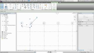 Revit  Creating Grids [upl. by Ahter]